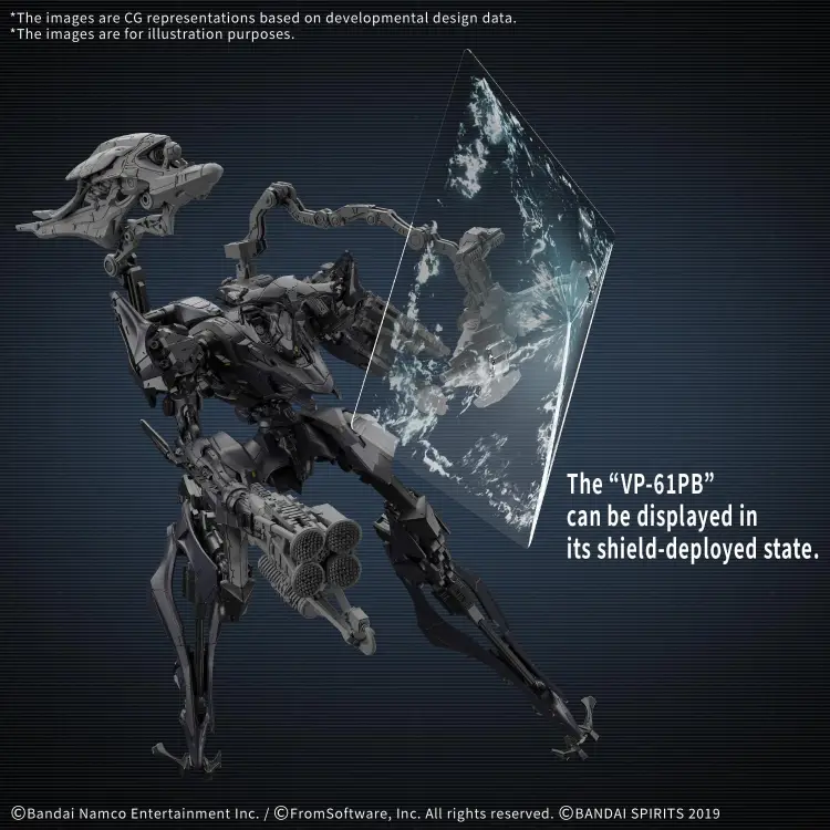 Bandai ARMORED CORE VI - Schneider Night Heron/40E Dual Nature Model Kit