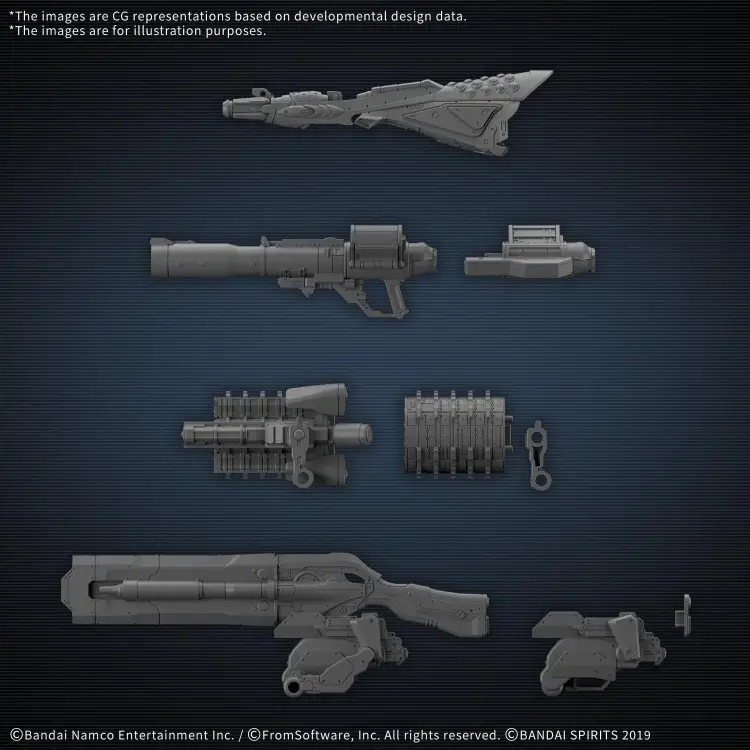 Bandai ARMORED CORE VI - Option Parts Set Weapon Set 09