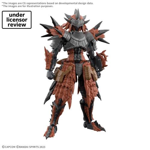 Bandai Monster Hunter Wilds - Rathalos - Rathalos Equipment Model Kit