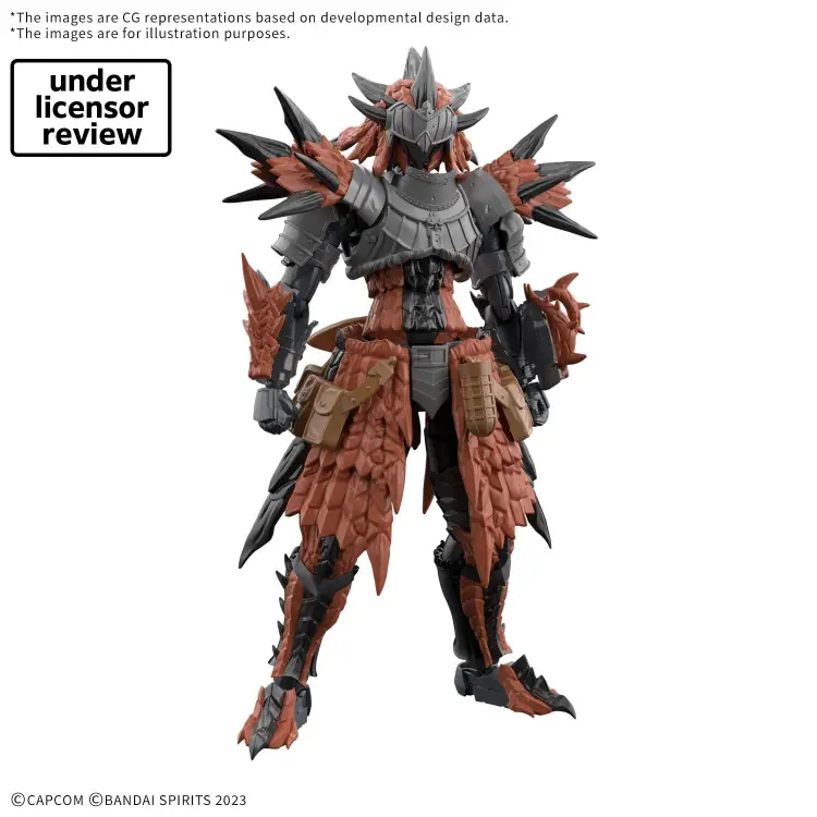 Bandai Monster Hunter Wilds - Rathalos - Rathalos Equipment Model Kit