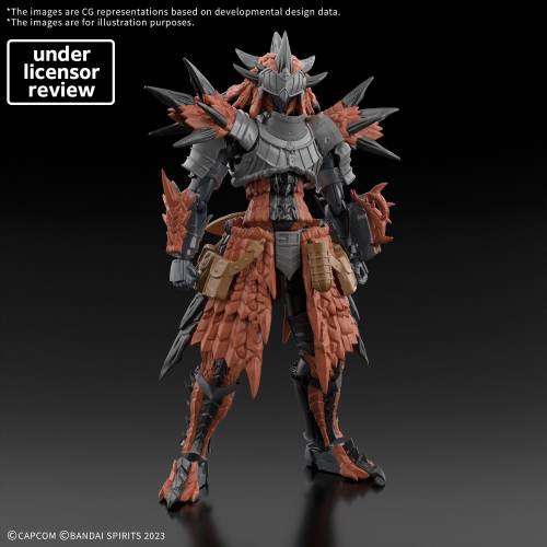 Bandai Monster Hunter Wilds - Rathalos - Rathalos Equipment Model Kit