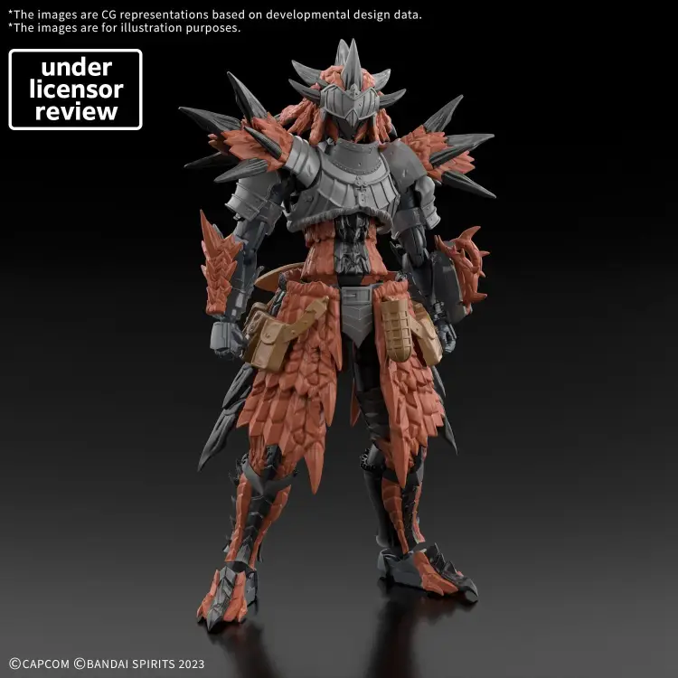 Bandai Monster Hunter Wilds - Rathalos - Rathalos Equipment Model Kit