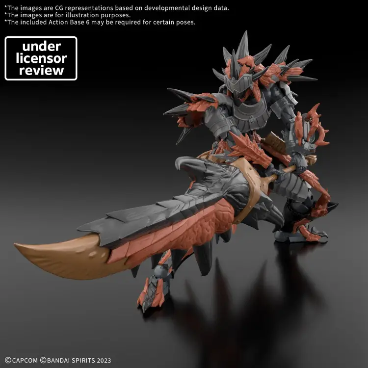 Bandai Monster Hunter Wilds - Rathalos - Rathalos Equipment Model Kit