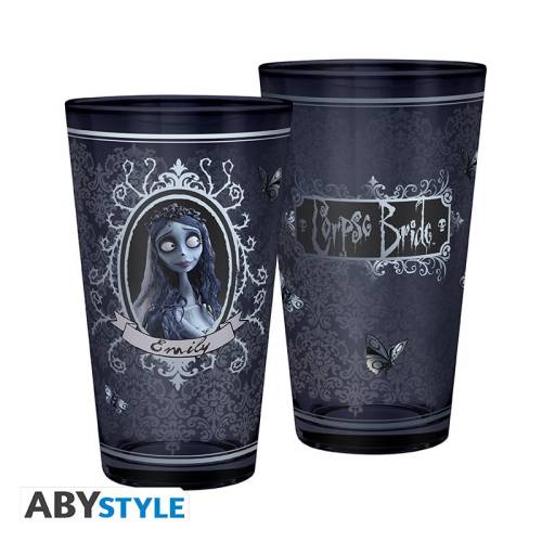 ABYstyle Corpse Bride - Victor & Emily - Zestaw 2 szklanek XXL 400ml