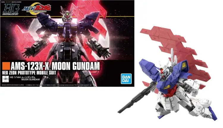 Bandai Model Kit Gundam - Moon Gundam - HGUC 1/144