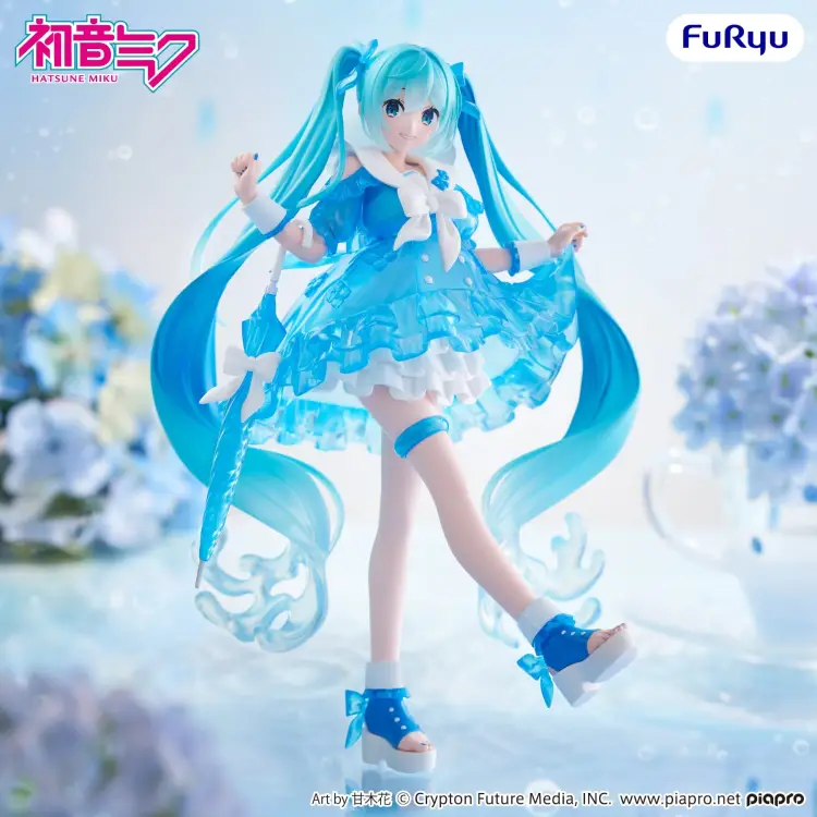 Furyu Hatsune Miku - Hatsune Miku - Rainy Dance - Statue Trio-Try-It