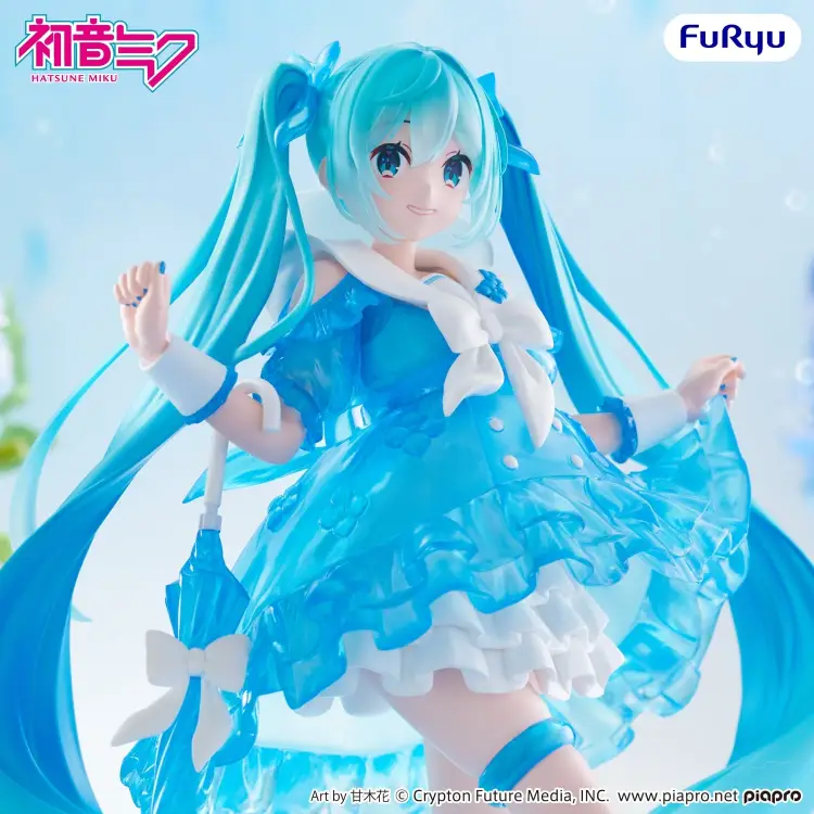 Furyu Hatsune Miku - Hatsune Miku - Rainy Dance - Statue Trio-Try-It