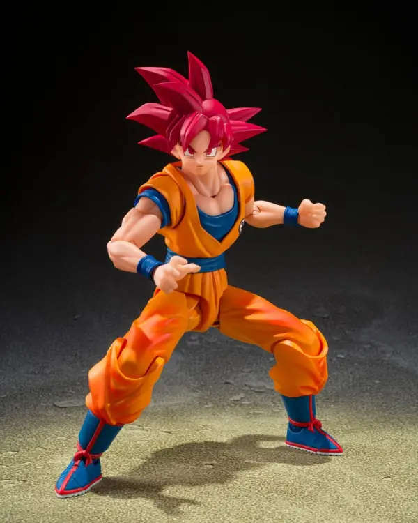Bandai Tamashii Nations S.H. Figuarts Dragon Ball Super - SSG Son Goku - God Aura
