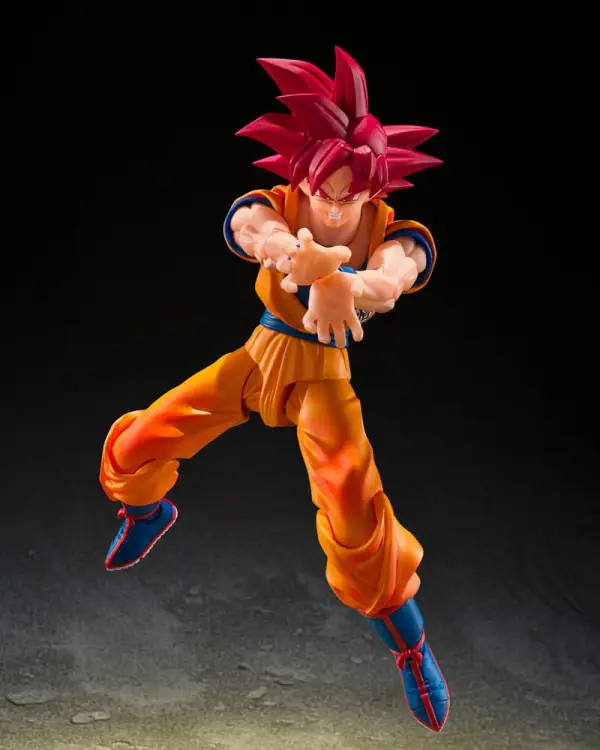 Bandai Tamashii Nations S.H. Figuarts Dragon Ball Super - SSG Son Goku - God Aura