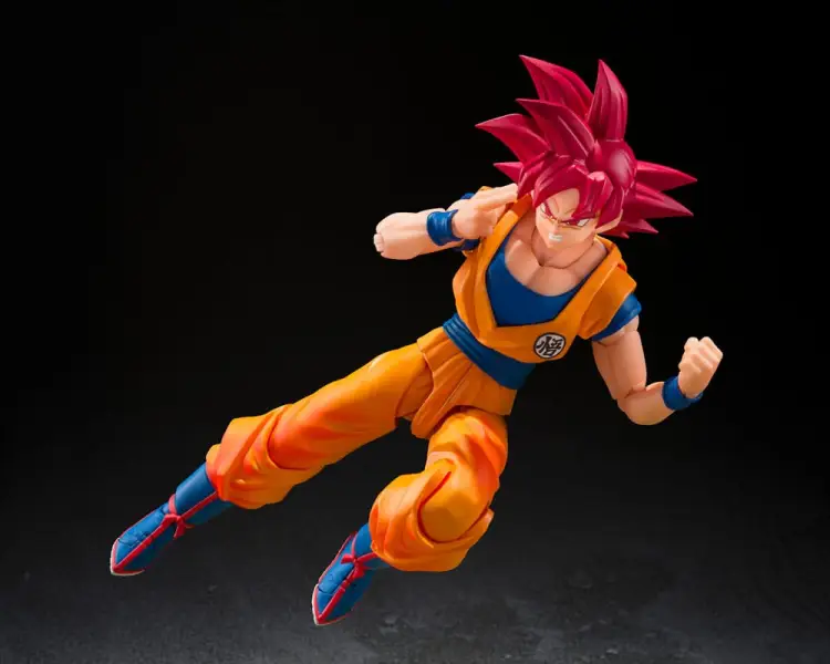 Bandai Tamashii Nations S.H. Figuarts Dragon Ball Super - SSG Son Goku - God Aura