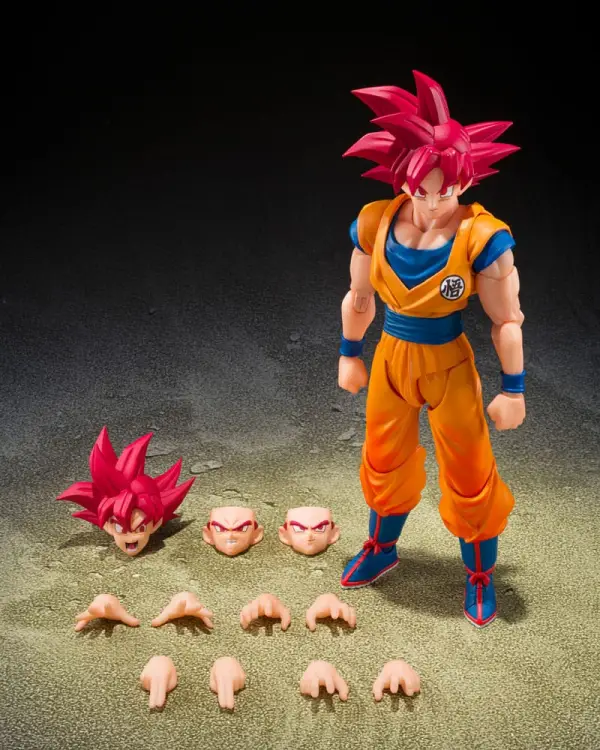 Bandai Tamashii Nations S.H. Figuarts Dragon Ball Super - SSG Son Goku - God Aura