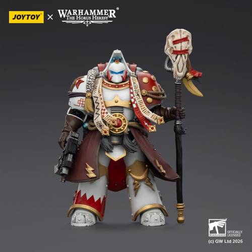 Joy Toy Warhammer 40,000 - White Scars Stormseer Consul - Stormseer Consul with Force Staff and Bolt Pistol