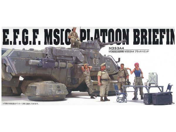 Bandai Model Kit Gundam - E.F.G.F. MS[G] Platoon - Briefing Set