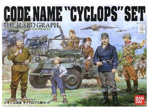 Bandai Model Kit Gundam - Gundam Code Name Cyclops - HG 1/35 Set Model Kit