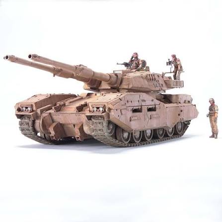 Bandai Model Kit Gundam - HG 1/35 EFGM M61A5 Main Battle Tank Self-Propelled Phantom Element