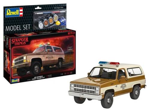 Revell - STRANGER THINGS - Chevrolet K5 Blazer - Model Kit 1/25