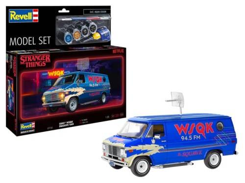 Revell - STRANGER THINGS S5 - GMC WSQK Squawk Van - Model Kit 1/25