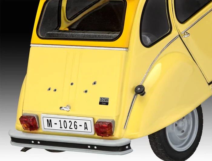 Revell - JAMES BOND - Citroën 2 CV - Model Kit 1/24