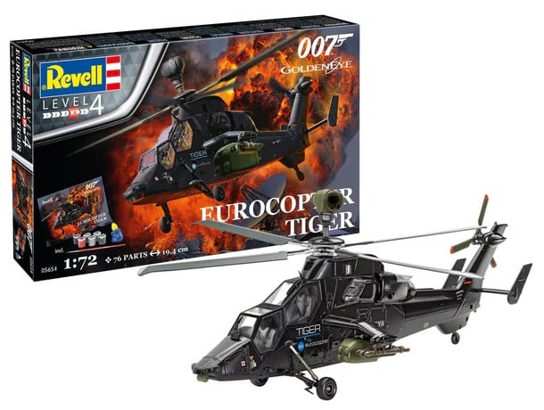 Revell - JAMES BOND - Eurocopter Tigre - Model Kit 1/72
