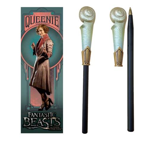 Noble Collection - FANTASTIC BEASTS - Pen + Bookmark - Queenie Goldstein