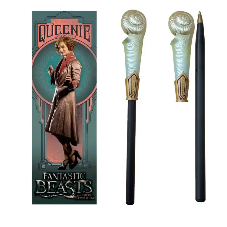 Noble Collection - FANTASTIC BEASTS - Pen + Bookmark - Queenie Goldstein