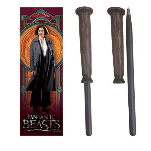 Noble Collection - FANTASTIC BEASTS - Pen + Bookmark - Porpentina Goldstein