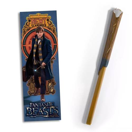 Noble Collection - FANTASTIC BEASTS - Pen + Bookmark - Newt