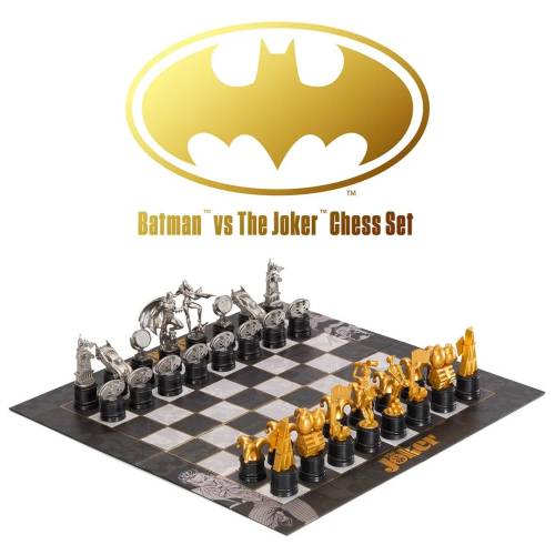 Noble Collection - DC - Batman vs The Joker - Chess Game