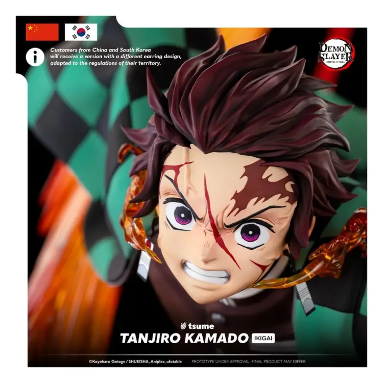 Tsume Demon Slayer - Tanjiro Kamado - IKIGAI 1/6 Figurka