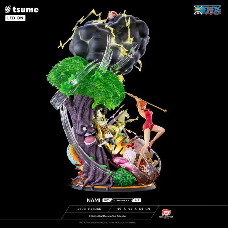 Tsume One Piece - Nami - HQS Dioramax Diorama 1/6