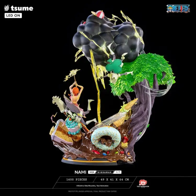 Tsume One Piece - Nami - HQS Dioramax Diorama 1/6