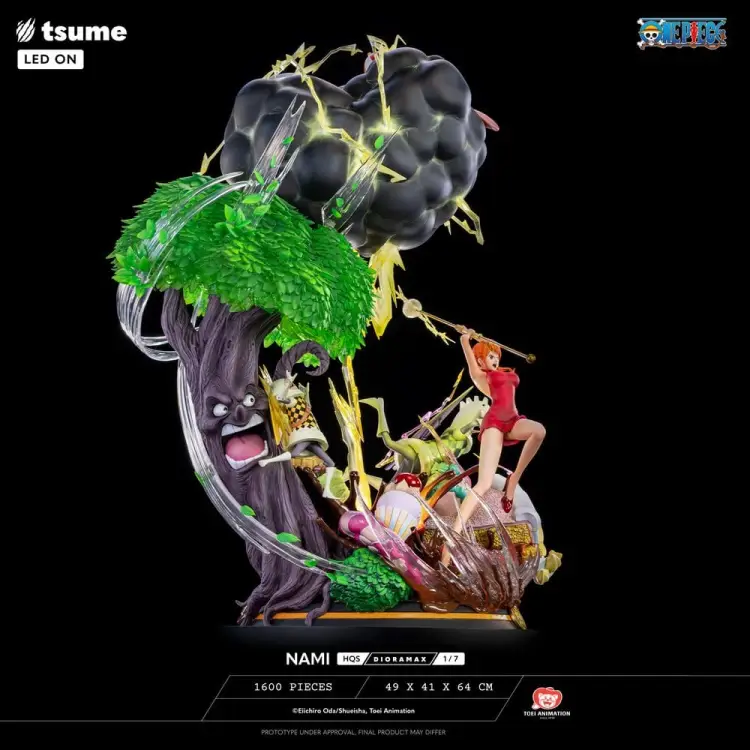 Tsume One Piece - Nami - HQS Dioramax Diorama 1/6