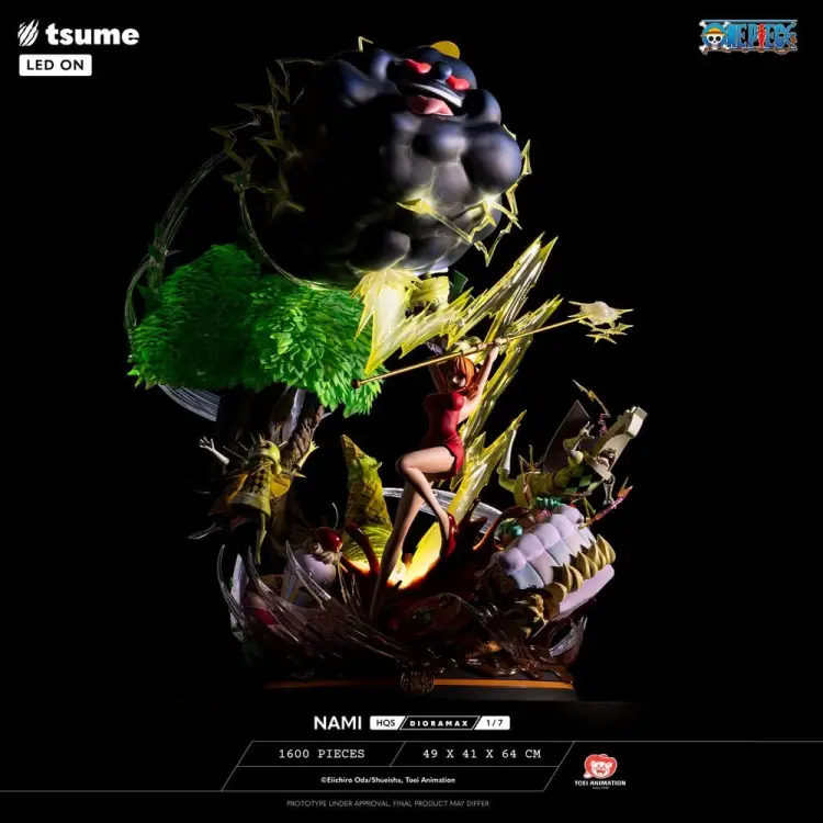 Tsume One Piece - Nami - HQS Dioramax Diorama 1/6