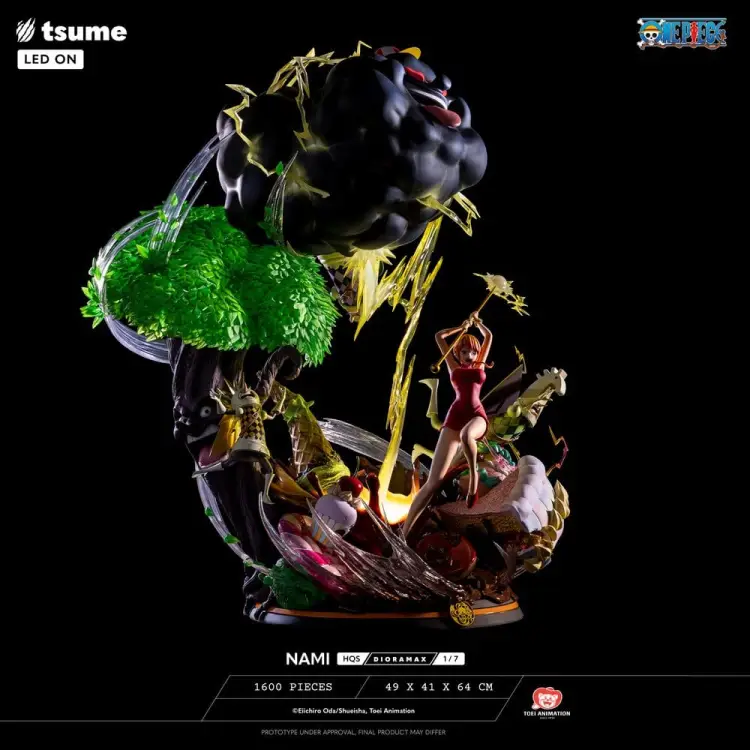 Tsume One Piece - Nami - HQS Dioramax Diorama 1/6