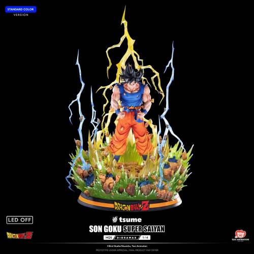 Tsume Dragon Ball Z - Son Goku - HQS Dioramax Super Saiyan 1/4 Scale
