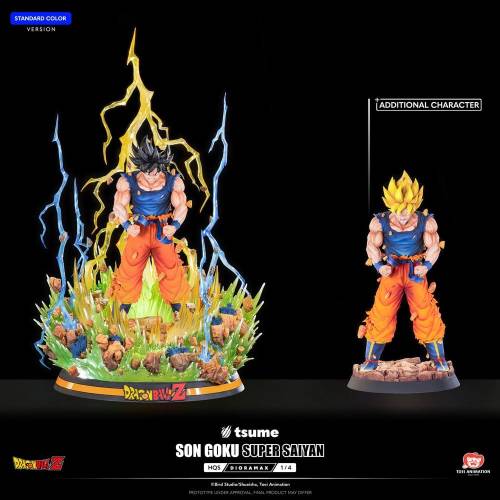 Tsume Dragon Ball Z - Son Goku - HQS Dioramax Super Saiyan 1/4 Scale