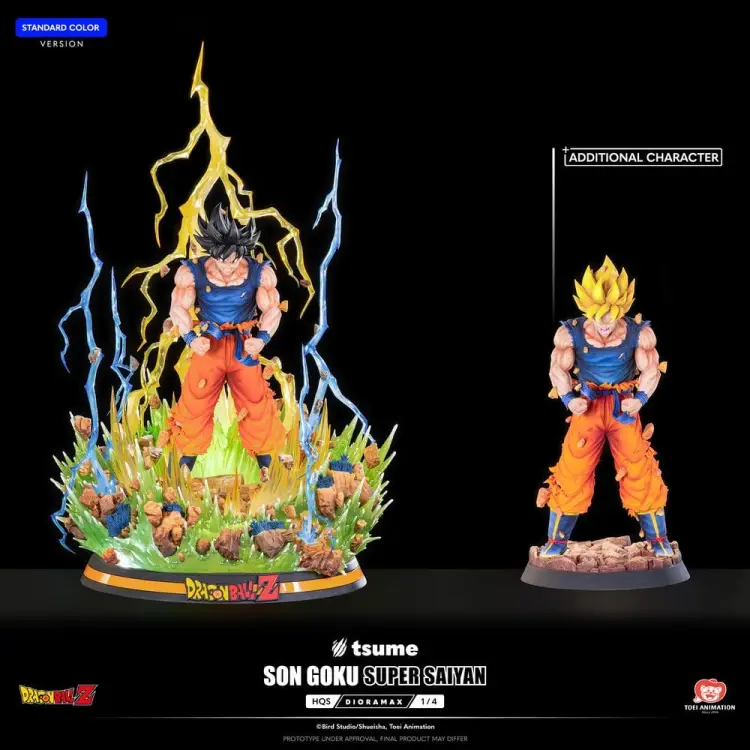 Tsume Dragon Ball Z - Son Goku - HQS Dioramax Super Saiyan 1/4 Scale