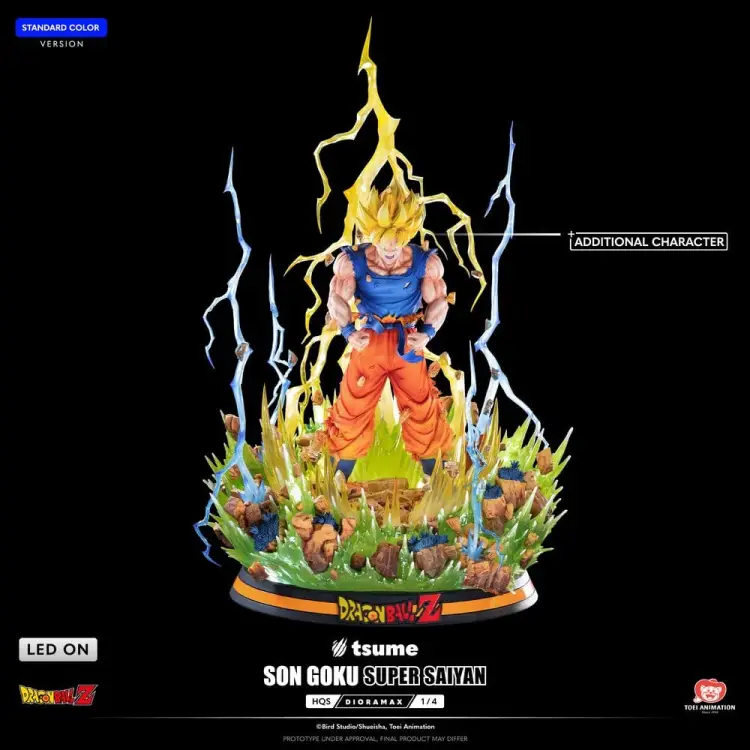 Tsume Dragon Ball Z - Son Goku - HQS Dioramax Super Saiyan 1/4 Scale