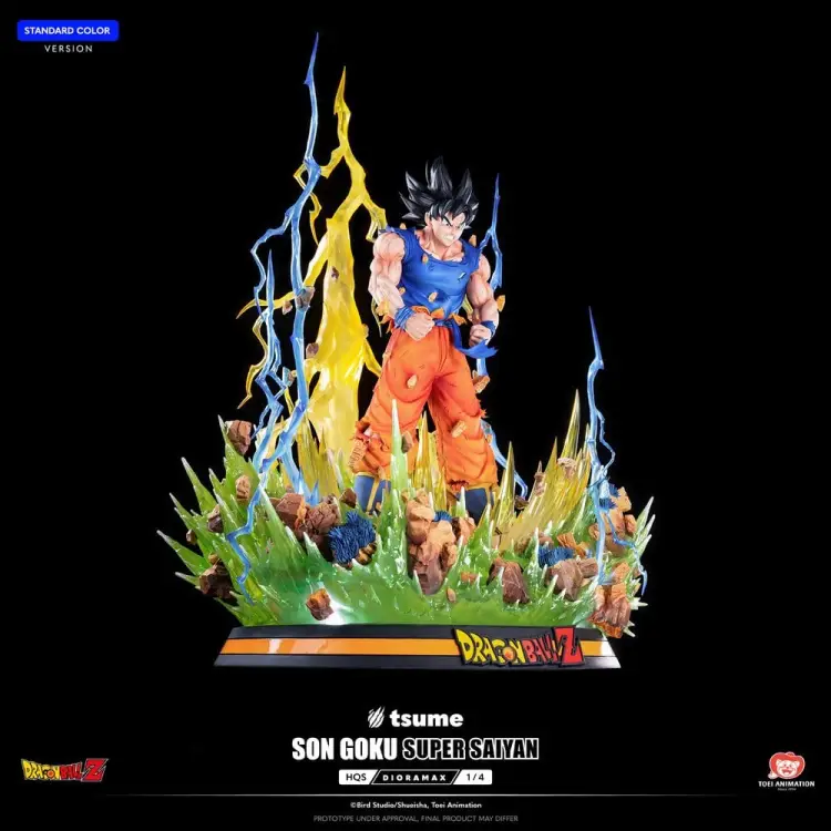 Tsume Dragon Ball Z - Son Goku - HQS Dioramax Super Saiyan 1/4 Scale