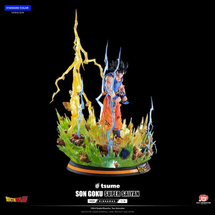 Tsume Dragon Ball Z - Son Goku - HQS Dioramax Super Saiyan 1/4 Scale