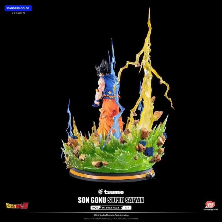Tsume Dragon Ball Z - Son Goku - HQS Dioramax Super Saiyan 1/4 Scale