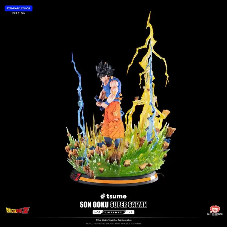 Tsume Dragon Ball Z - Son Goku - HQS Dioramax Super Saiyan 1/4 Scale