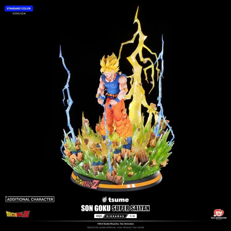 Tsume Dragon Ball Z - Son Goku - HQS Dioramax Super Saiyan 1/4 Scale