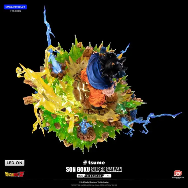 Tsume Dragon Ball Z - Son Goku - HQS Dioramax Super Saiyan 1/4 Scale