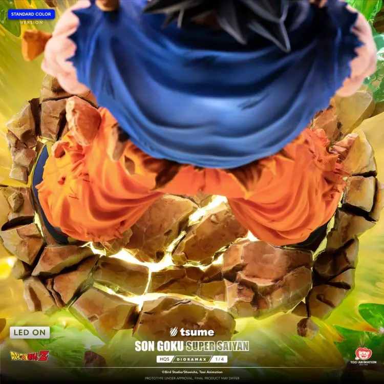 Tsume Dragon Ball Z - Son Goku - HQS Dioramax Super Saiyan 1/4 Scale
