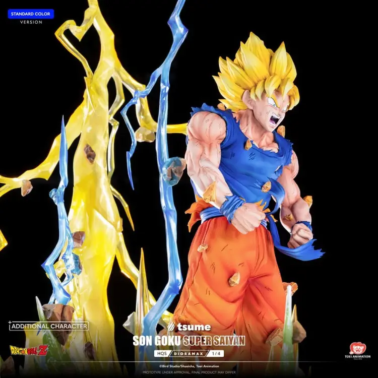 Tsume Dragon Ball Z - Son Goku - HQS Dioramax Super Saiyan 1/4 Scale