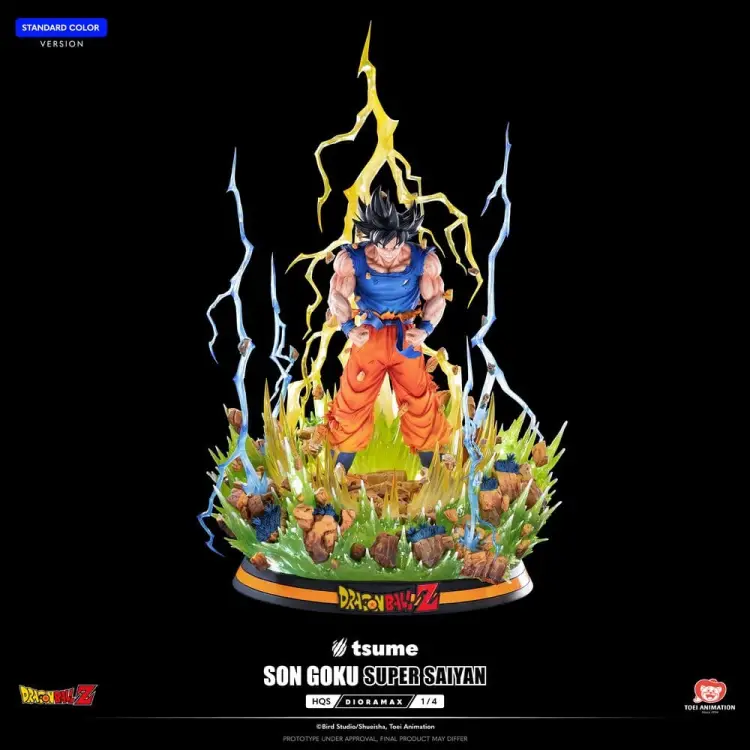 Tsume Dragon Ball Z - Son Goku - HQS Dioramax Super Saiyan 1/4 Scale