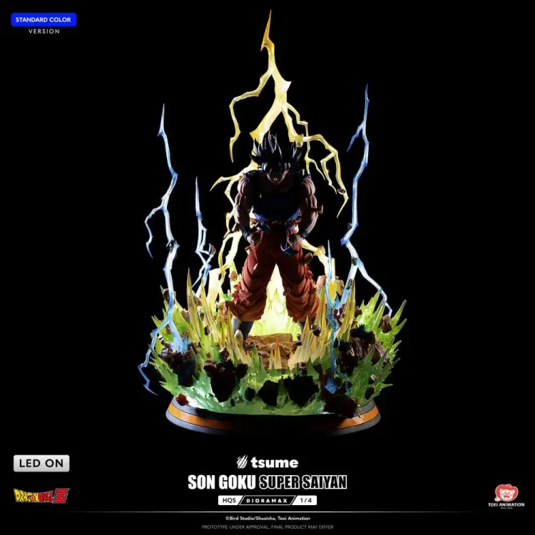 Tsume Dragon Ball Z - Son Goku - HQS Dioramax Super Saiyan 1/4 Scale