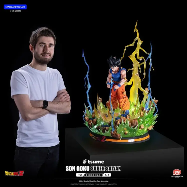 Tsume Dragon Ball Z - Son Goku - HQS Dioramax Super Saiyan 1/4 Scale