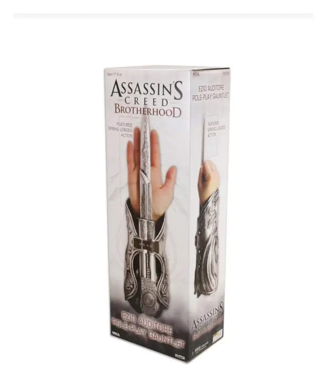 NECA Assassins Creed 2 - Ezio Auditore - The Hidden Blade Roleplay Replica